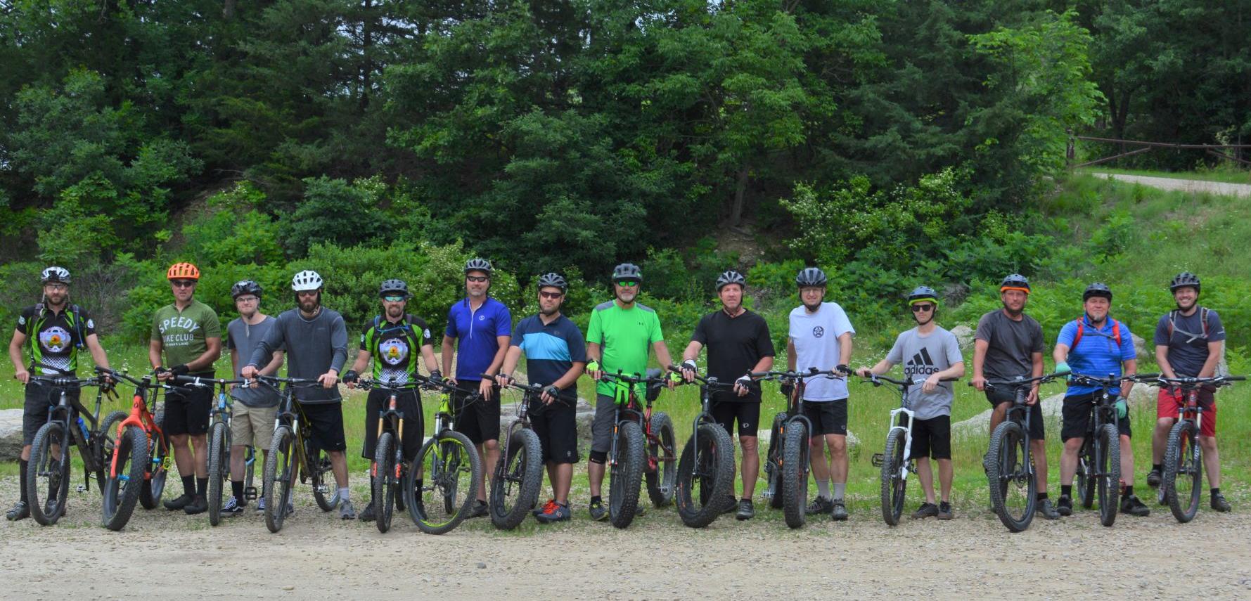 Mountain biking at Alcove Spring